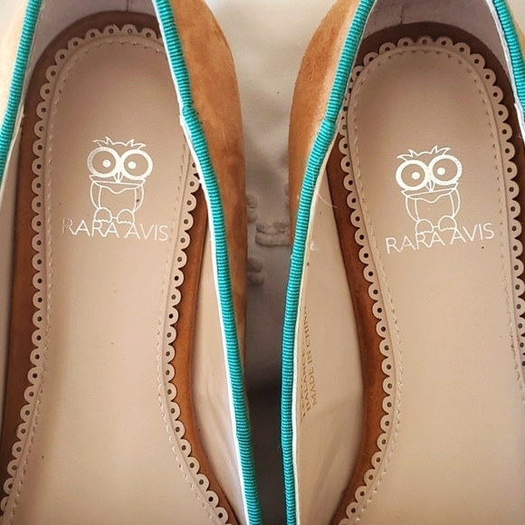 Rara Avis Sequin dodo bird suede loafers size 7 - Picture 5 of 6